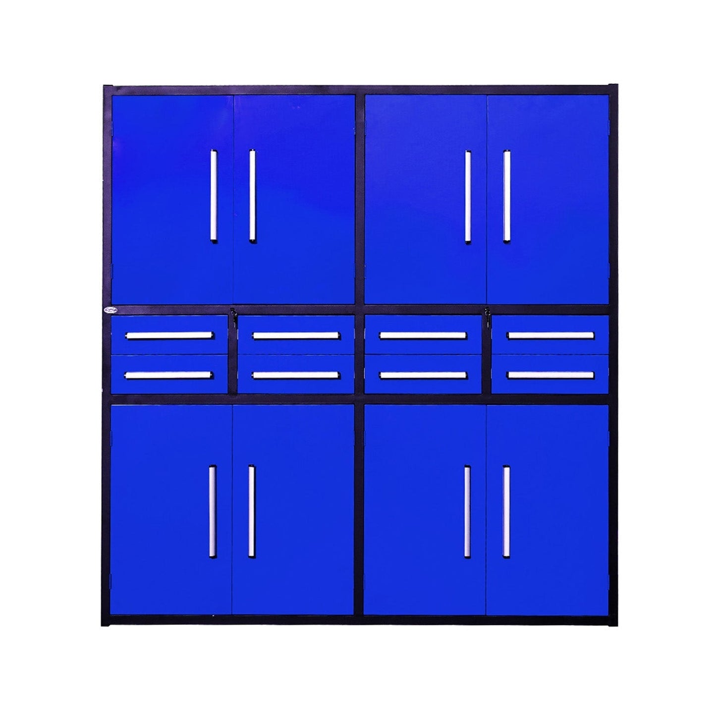 Chery Industrial 7ft Garage Storage Cabinet (8 Drawers & 4 Cabinets) - WW000213