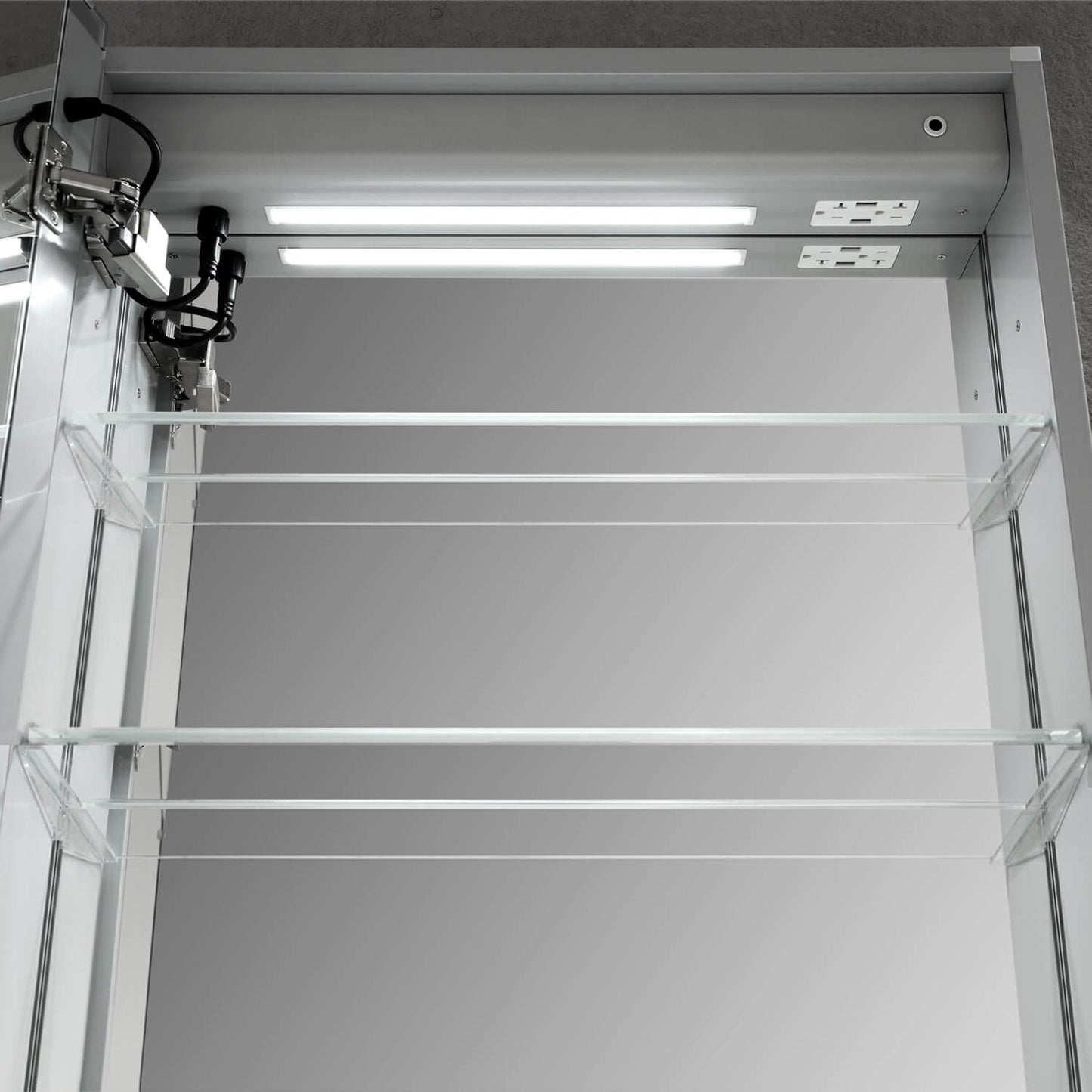 Blossom Pillar – 24 Inches LED Medicine Cabinet - MCL1 2432L