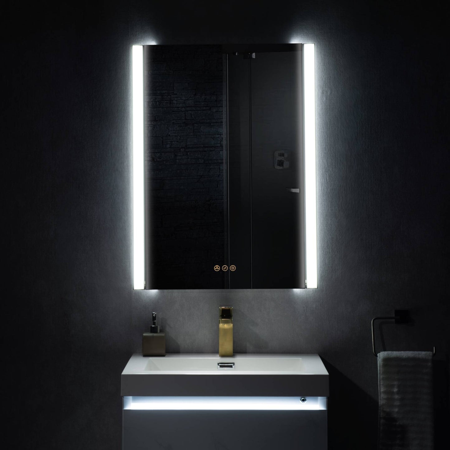 Blossom Binary 24″ LED Mirror - LED M5 2432 CH