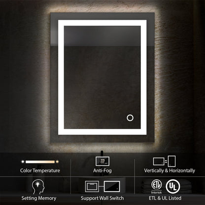 Blossom Lyra 24 x 30 Inch LED Mirror - LED M8 2430